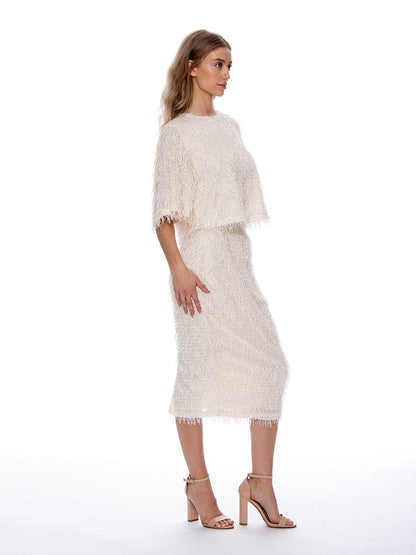 Tinsel Style Pencil Skirt
